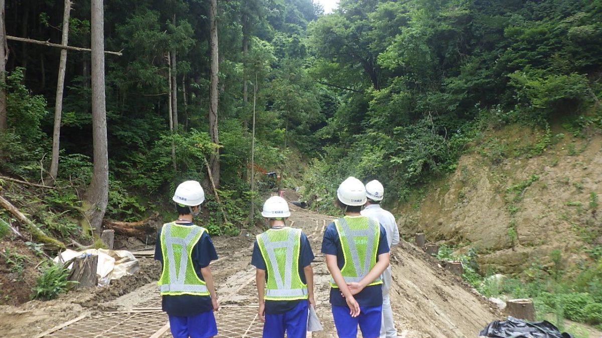 職場体験を通じて加藤組の魅力を伝えました【村上市の総合建設業｜加藤組】